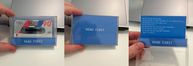Read First cassettes